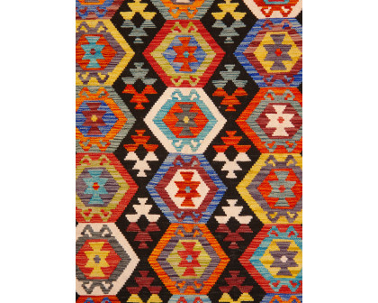 Pasargad - Kilim Collection Flatweave Wool Area Rug in Multi, 100" x 133" (990258 8x11)