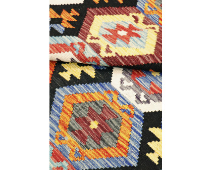 Pasargad - Kilim Collection Flatweave Wool Area Rug in Multi, 100" x 133" (990258 8x11)