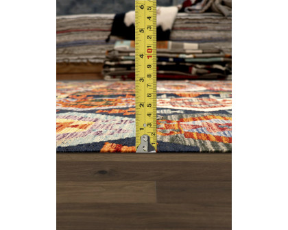 Pasargad - Kilim Collection Flatweave Wool Area Rug in Multi, 100" x 133" (990258 8x11)