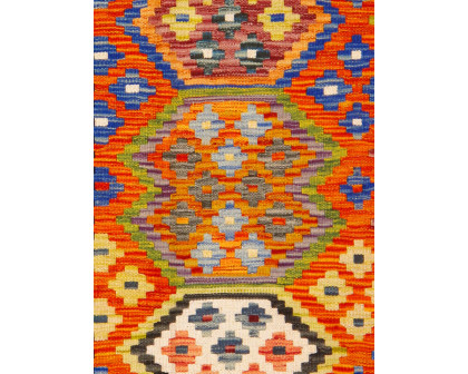 Pasargad - Kilim Collection Flatweave Wool Area Rug in Multi, 100" x 143" (990259 8x11)