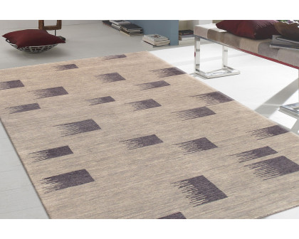 Pasargad - Gabbeh Hand-Loomed Silk and Wool Indoor Area Rug 60'' x 94'' (AR-03 5X8)