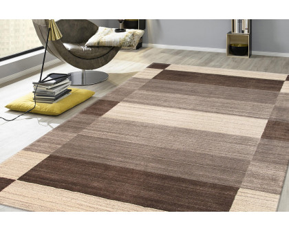 Pasargad - Gabbeh Hand-Loomed Silk and Wool Indoor Area Rug 59'' x 104'' (AR-06 5X8)