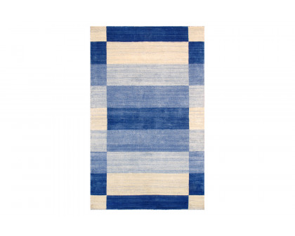 Pasargad - Gramercy Collection Hand-Loomed Silk and Wool Charcoal Area Rug AR-07