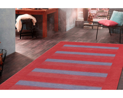 Pasargad™ Gramercy Collection Hand-Loomed Silk and Wool Charcoal Area Rug (AR-08 10X14) - 120'' x 168''