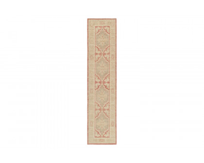 Pasargad - Oushak Collection Hand-Knotted Wool Runner B-316