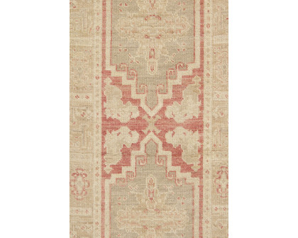 Pasargad - Oushak Collection Hand-Knotted Wool Runner B-316