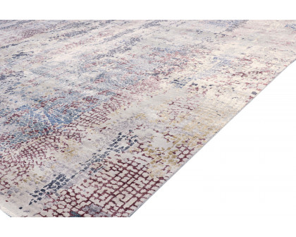 Pasargad - Modern Gemstone Collection Hand-Knotted Silk and Wool Area Rug 97'' x 123'' (GEM-3 8X10)