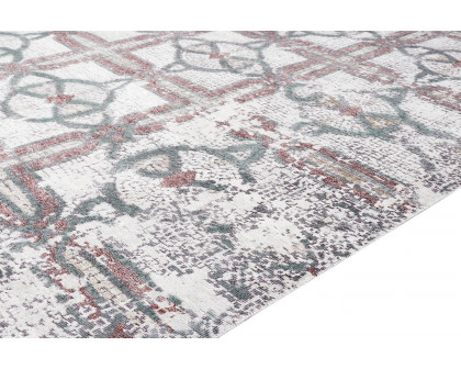 Pasargad - Modern Gemstone Collection Hand-Knotted Silk and Wool Area Rug 96'' x 118'' (GEM-5 8X10)