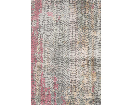 Pasargad Modern Collection Hand-Knotted Bamboo Silk and Wool Area Rug (GEM-6) - 121'' x 166''