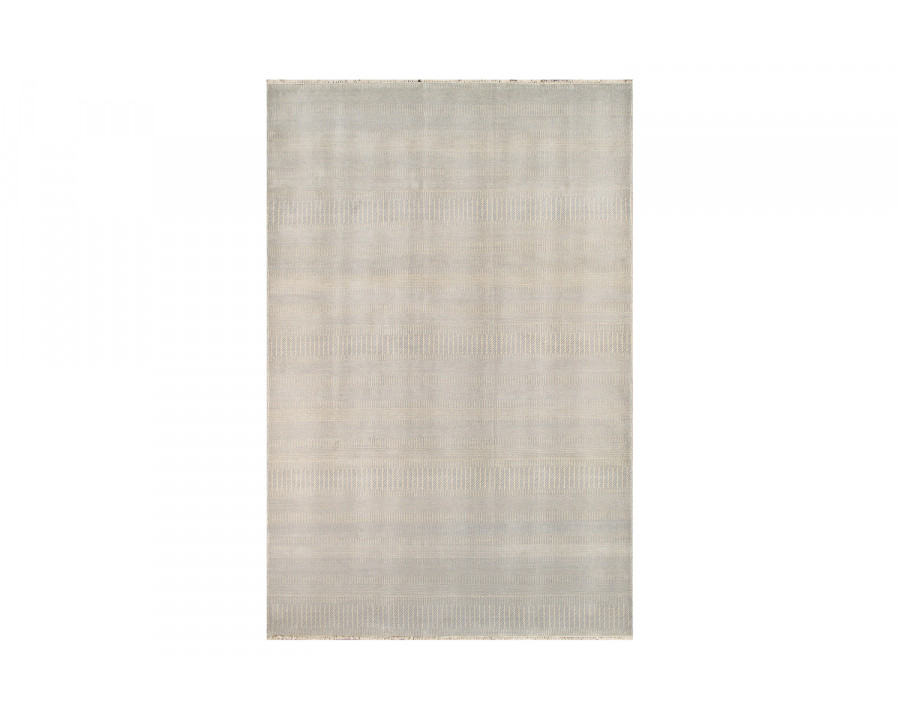 Pasargad - Transitional Collection Hand-Knotted Lamb's Wool Area Rug 72'' x 108'' (GRASS-100ILG 6X9)