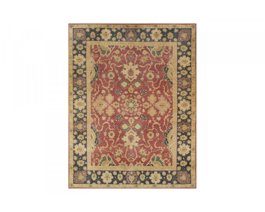 Pasargad - Sultanabad Collection Hand-Knotted Lamb's Wool Area Rug 120'' x 166'' (HE-9 10X14)