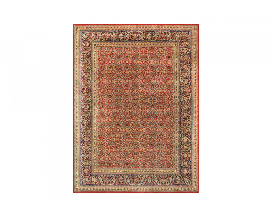 Pasargad Tabriz Collection Hand-Knotted Lamb's Wool Runner (HERATI 3X6) - 34'' x 73''