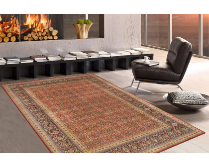 Pasargad™ Tabriz Collection Hand-Knotted Lamb's Wool Runner (HERATI 3X6) - 34'' x 73''