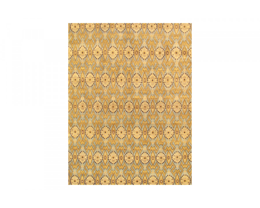 Pasargad Ikat Collection Hand-Knotted Lamb's Wool Area Rug (IKAT-1 10X14) - 118'' x 166''