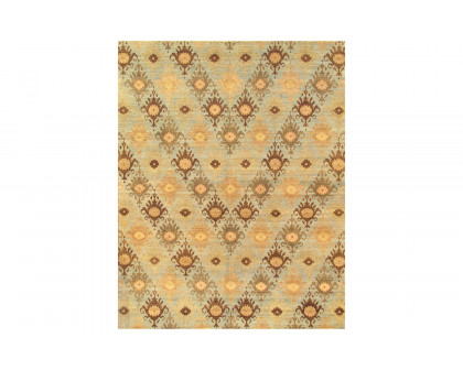 Pasargad - Ikat Collection Hand-Knotted Lamb's Wool Area Rug IKAT-2