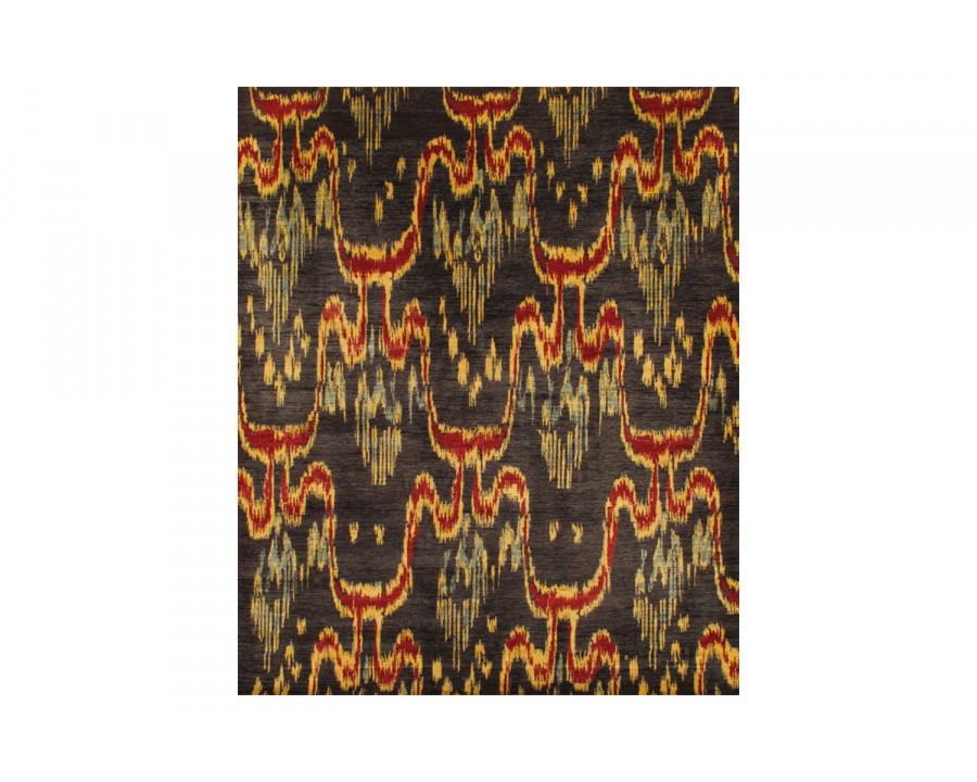 Pasargad - Ikat Collection Hand-Knotted Lamb's Wool Area Rug 96'' x 118'' (IKAT-K4 8X10)