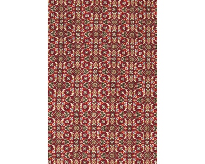 Pasargad Tabriz Collection Hand-Knotted Silk and Wool Area Rug (MAHI 11X17) - 136'' x 199''