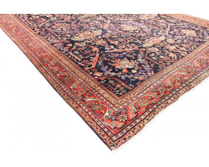 Pasargad - Antique Sultanabad Collection Hand-Knotted Lamb's Wool Area Rug 138'' x 222'' (MOSTAFI 12X19)