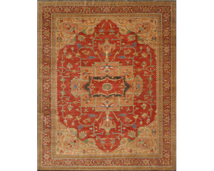 Pasargad - Serapi Collection Hand-Knotted Lamb's Wool Area Rug P-2