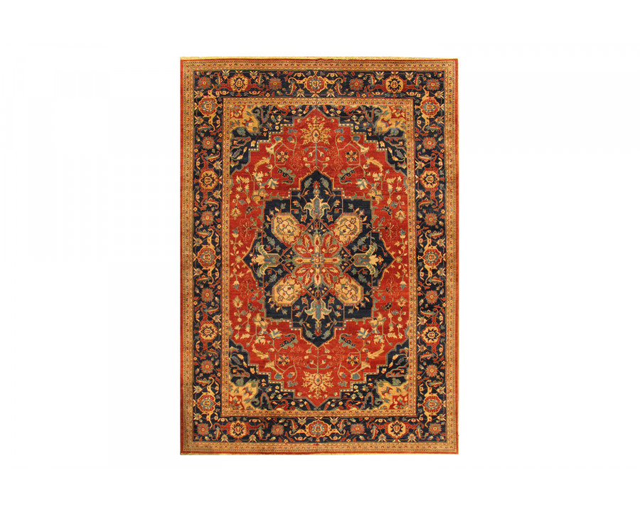 Pasargad - Serapi Collection Hand-Knotted Lamb's Wool Area Rug 146'' x 217'' (P-22 12X18)