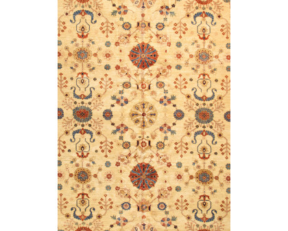 Pasargad - Sultanabad Collection Hand-Knotted Lamb's Wool Area Rug P-42 IVORY