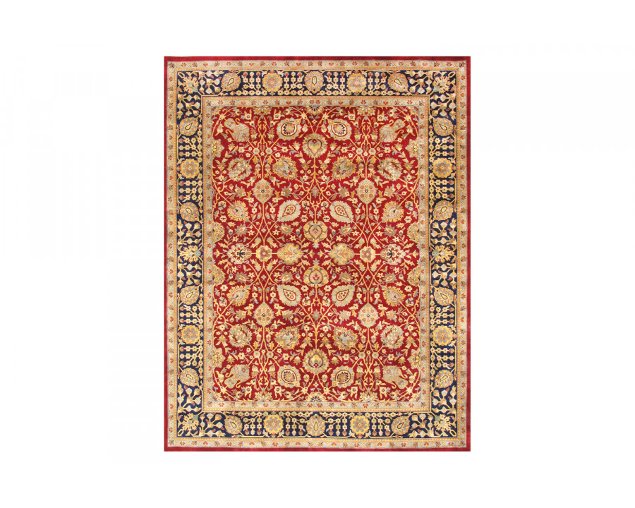 Pasargad - Tabriz Collection Hand-Knotted Lamb's Wool Area Rug 107'' x 139'' (P-433 9X12)