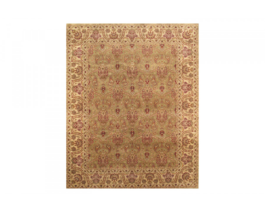 Pasargad - Tabriz Collection Hand-Knotted Lamb's Wool Area Rug P-614 GOLD