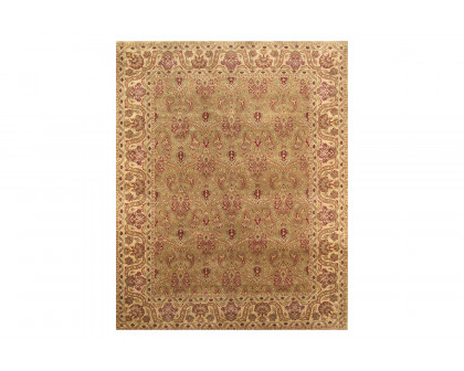 Pasargad - Tabriz Collection Hand-Knotted Lamb's Wool Area Rug P-614 GOLD