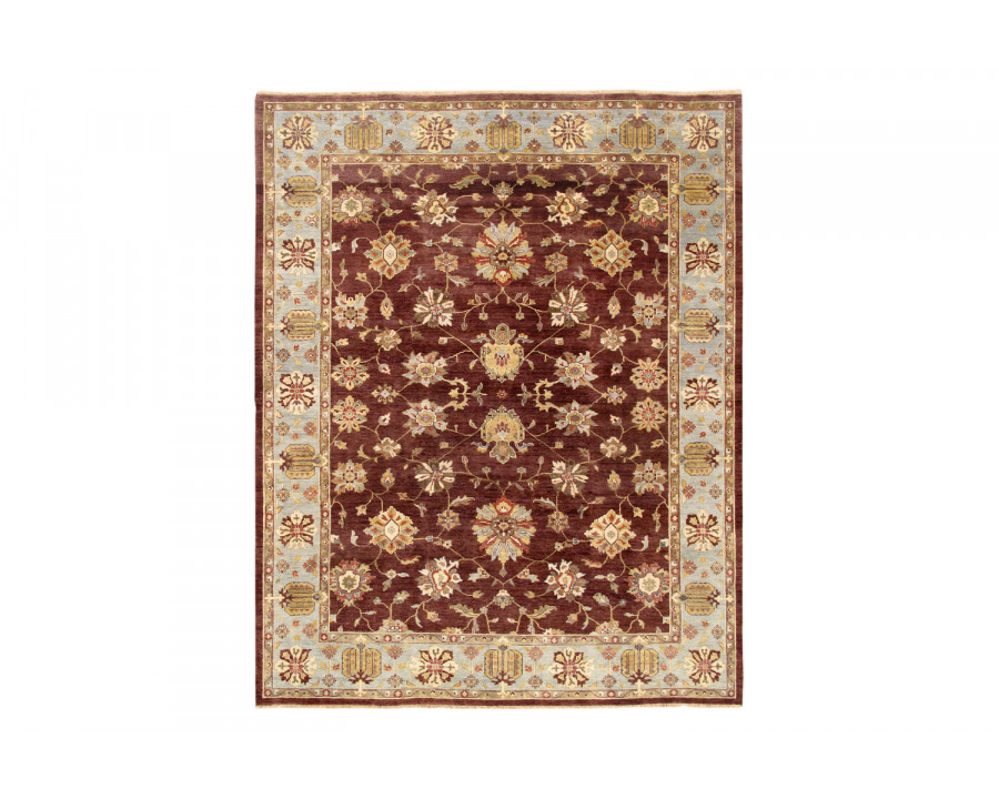 Pasargad - Sultanabad Collection Hand-Knotted Lamb's Wool Area Rug 108'' x 141'' (P-640 9X12)