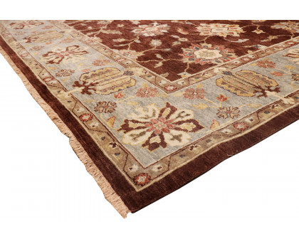 Pasargad - Sultanabad Collection Hand-Knotted Lamb's Wool Area Rug 108'' x 141'' (P-640 9X12)