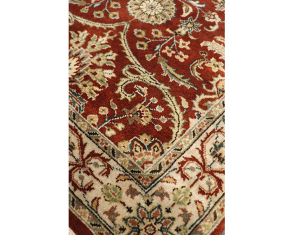 Pasargad - Tabriz Collection Hand-Knotted Lamb's Wool Area Rug P-701 BLACK