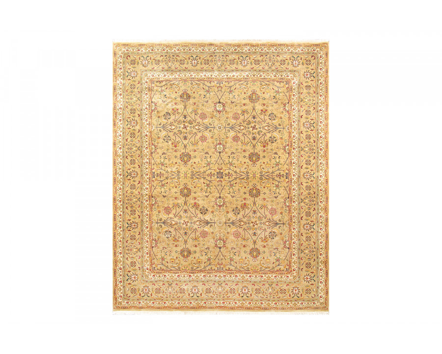 Pasargad - Tabriz Collection Hand-Knotted Lamb's Wool Area Rug 106'' x 140'' (P-713A 9X12)