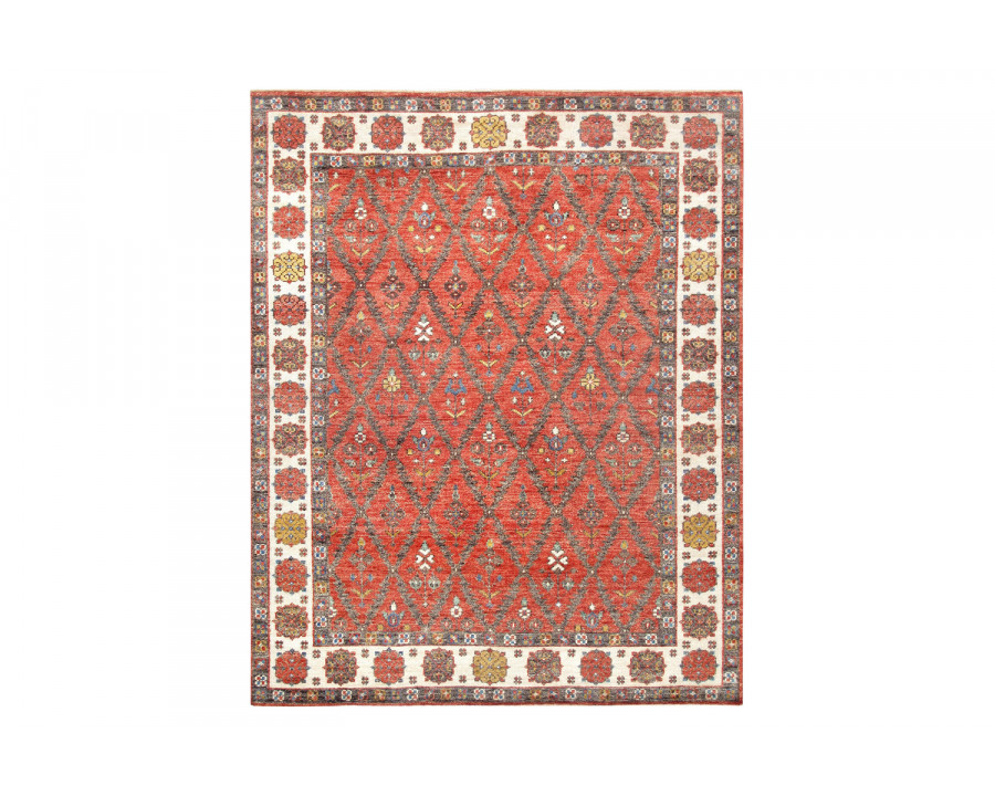 Pasargad - Nomad Collection Hand-Knotted Wool Area Rug 93'' x 118'' (P-76 8X10)