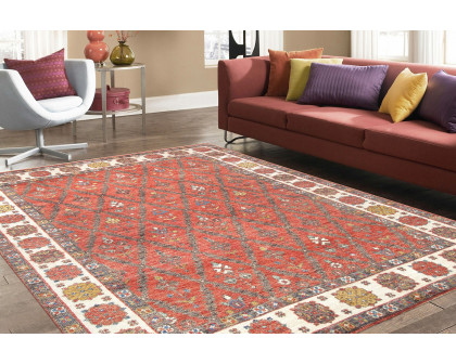 Pasargad - Nomad Collection Hand-Knotted Wool Area Rug 93'' x 118'' (P-76 8X10)