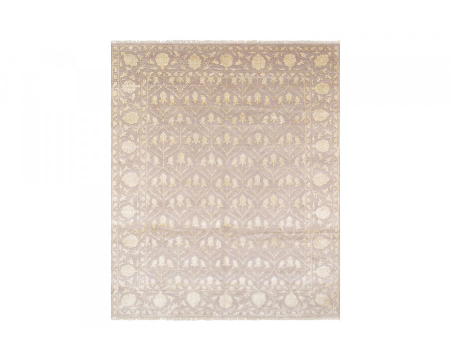 Pasargad - Tabriz Collection Hand-Knotted Silk and Wool Area Rug 95'' x 117'' (P-834 8X10)