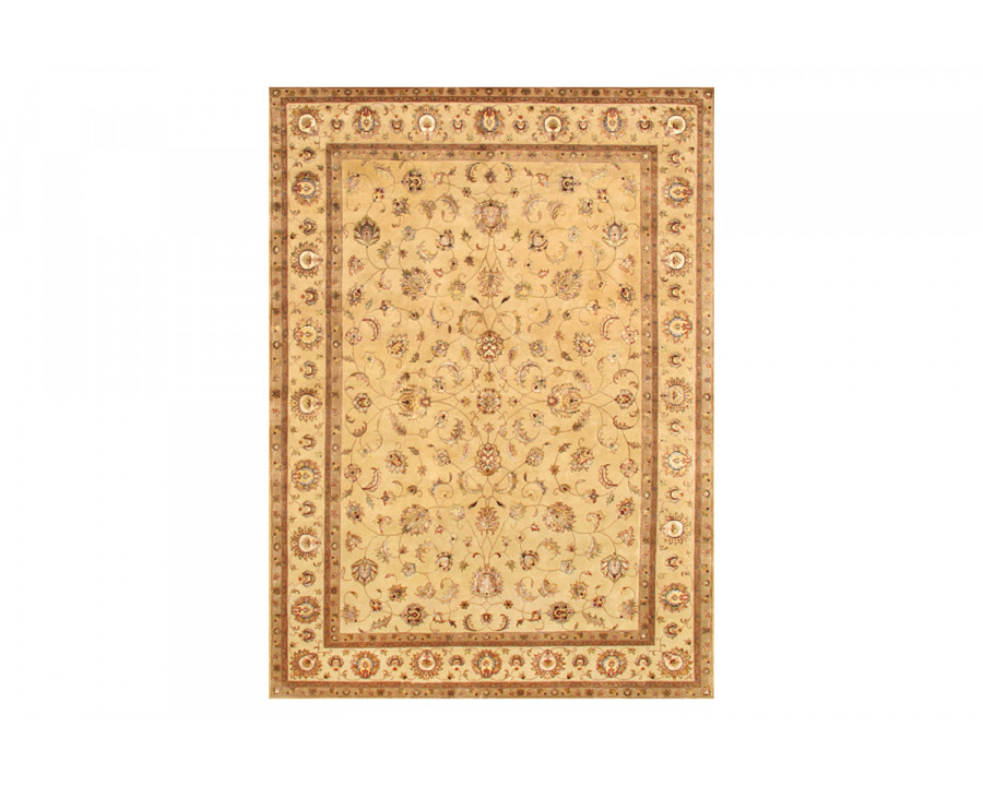 Pasargad - Agra Collection Hand-Knotted Silk and Wool Area Rug 106'' x 142'' (P-VARANASI 9X12)