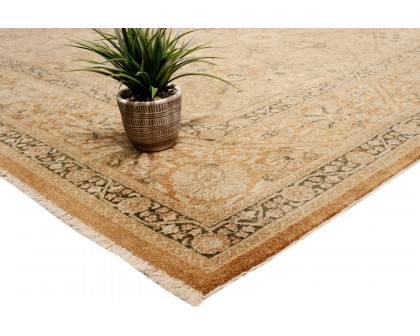 Pasargad - Tabriz Collection Hand-Knotted Lamb's Wool Area Rug 107'' x 142'' (PA-201 9X12)