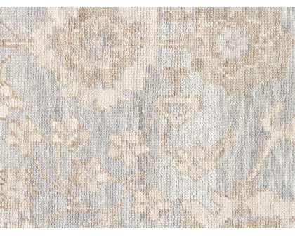 Pasargad Oushak Collection Hand-Knotted Wool Area Rug - L. Blue, 119" x 119" (paj-214f 10x10)