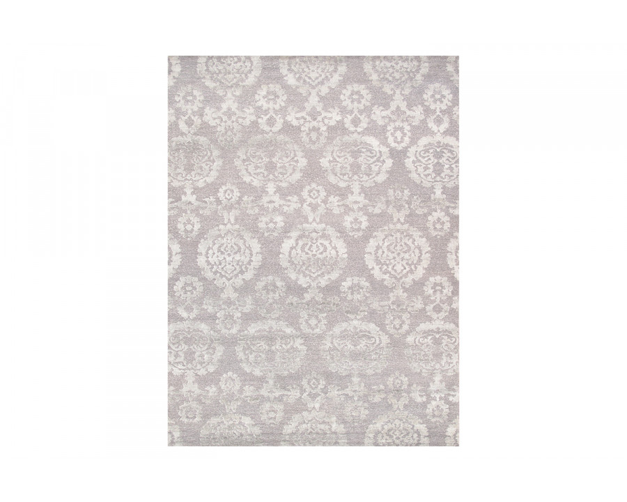 Pasargad - Transitional Collection Hand-Knotted Silk and Wool Area Rug 105'' x 141'' (PALE-294-3 9X12)