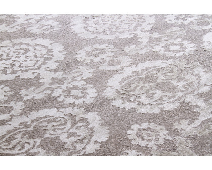 Pasargad - Transitional Collection Hand-Knotted Silk and Wool Area Rug 105'' x 141'' (PALE-294-3 9X12)