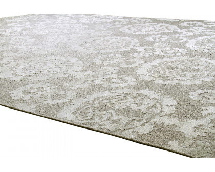 Pasargad - Transitional Collection Hand-Knotted Silk and Wool Area Rug 105'' x 141'' (PALE-294-3 9X12)