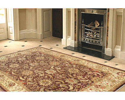 Pasargad - Ferehan Collection Hand-Knotted Lamb's Wool Area Rug 96'' x 125'' (PAN-614 8X10)