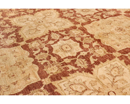 Pasargad - Ferehan Collection Hand-Knotted Lamb's Wool Area Rug 109'' x 149'' (PANF-6001 PLUM 9X12)