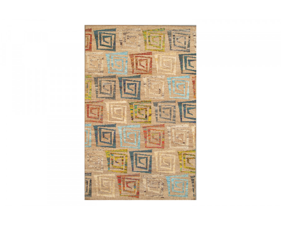 Pasargad - Modern Collection Hand-Woven Hemp Area Rug 60'' x 96'' (PARB-SD2 5X8)