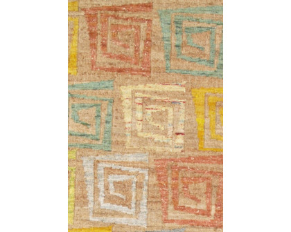 Pasargad Sumak Modern Collection Hand-Woven Hemp Area Rug (PARB-SD2A 5X8) - 60'' x 96''