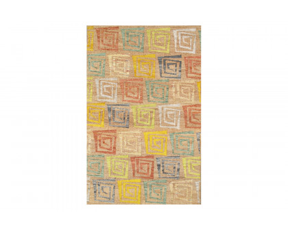 Pasargad - Sumak Modern Collection Hand-Woven Hemp Area Rug PARB-SD2A