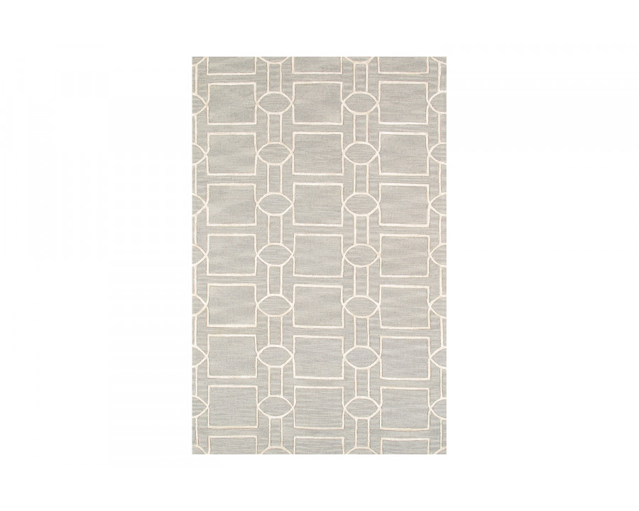 Pasargad - Transitional Collection Hand-Tufted Silk and Wool Area Rug 60'' x 96'' (PBW-2SAM 5X8)