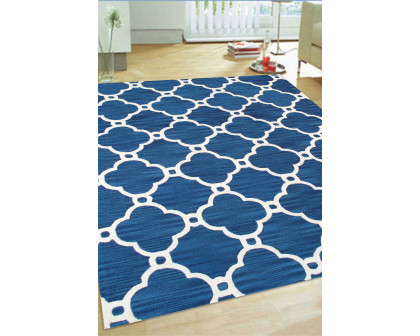 Pasargad Transitiona Collection Hand-Tufted Lamb's Wool Area Rug (PBW-820 4X6) - 48'' x 72''