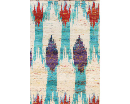 Pasargad Hand-Knotted Sari Silk Area Rug (PBW-839 6X9) - 72'' x 108''