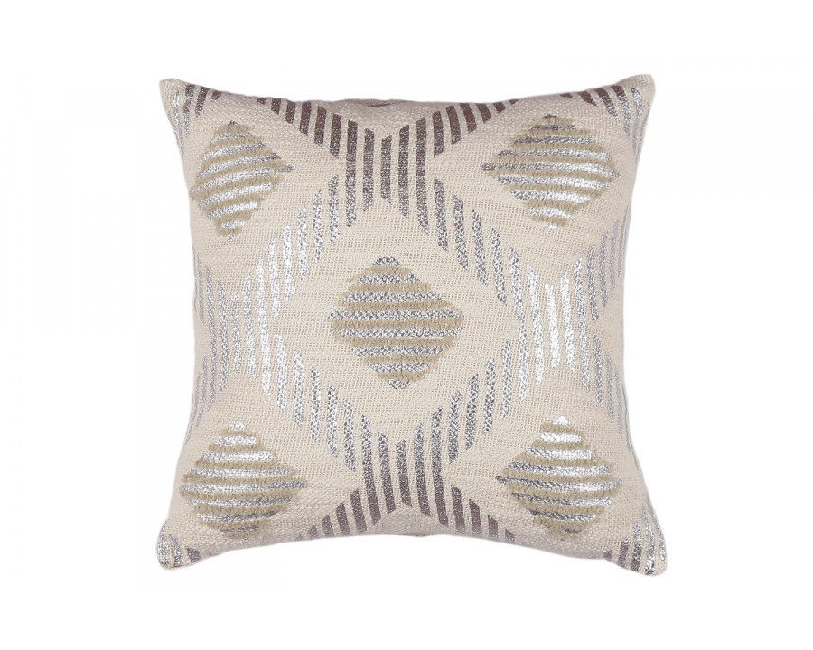 Pasargad - Grand Canyon Metallic Foil Print Pillow